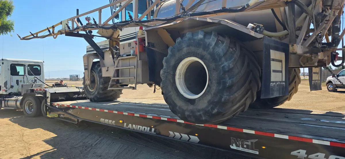 Heavy equipment flatbed haul Tactical Trucking Solutions Bakersfield